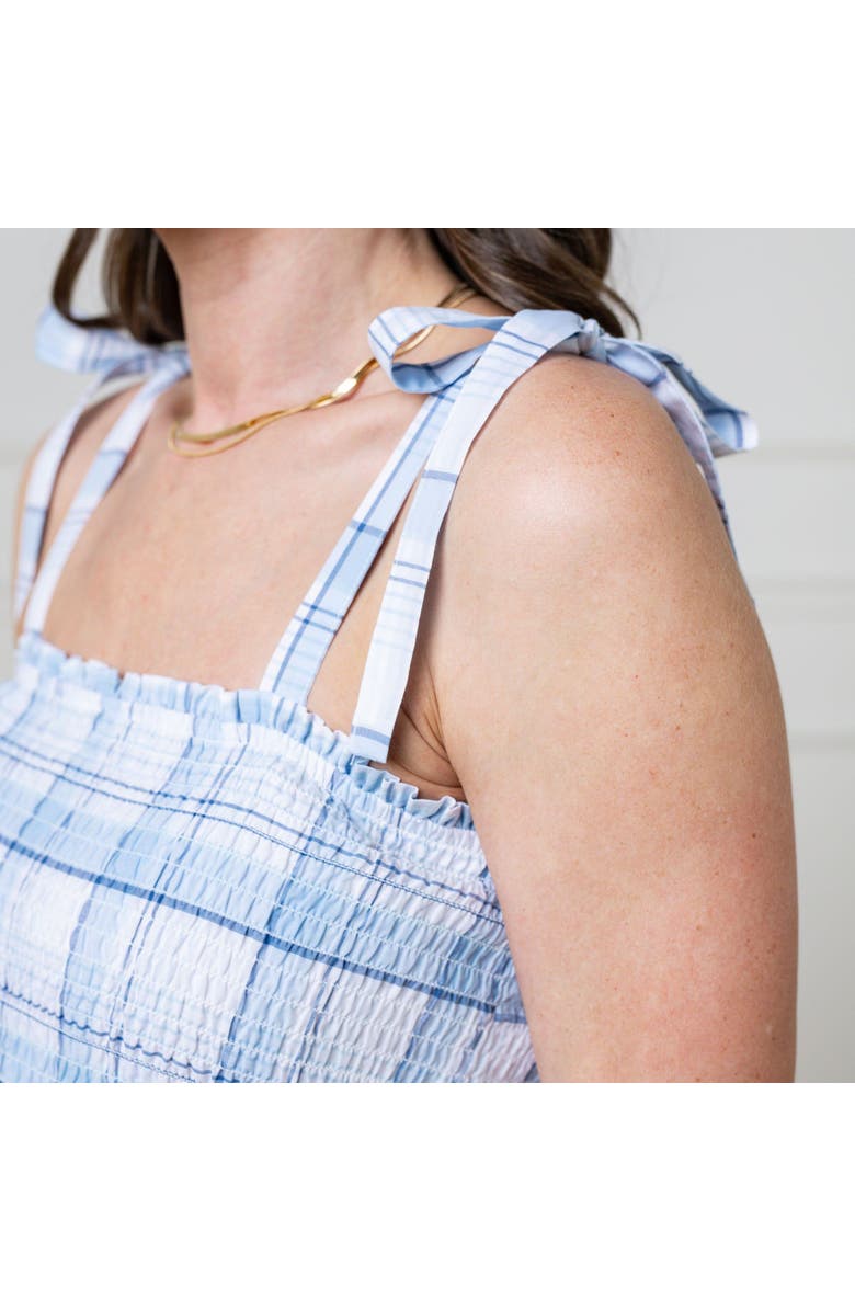 Hope & Henry Women's Organic Smocked Tiered Dress, Alternate, color, 