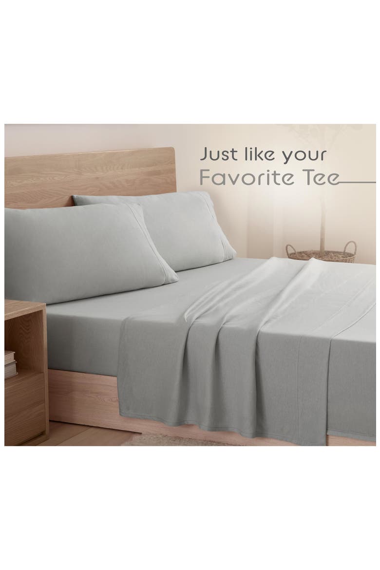 Snuggle Sheet Set, Alternate, color, SOFT GRAY
