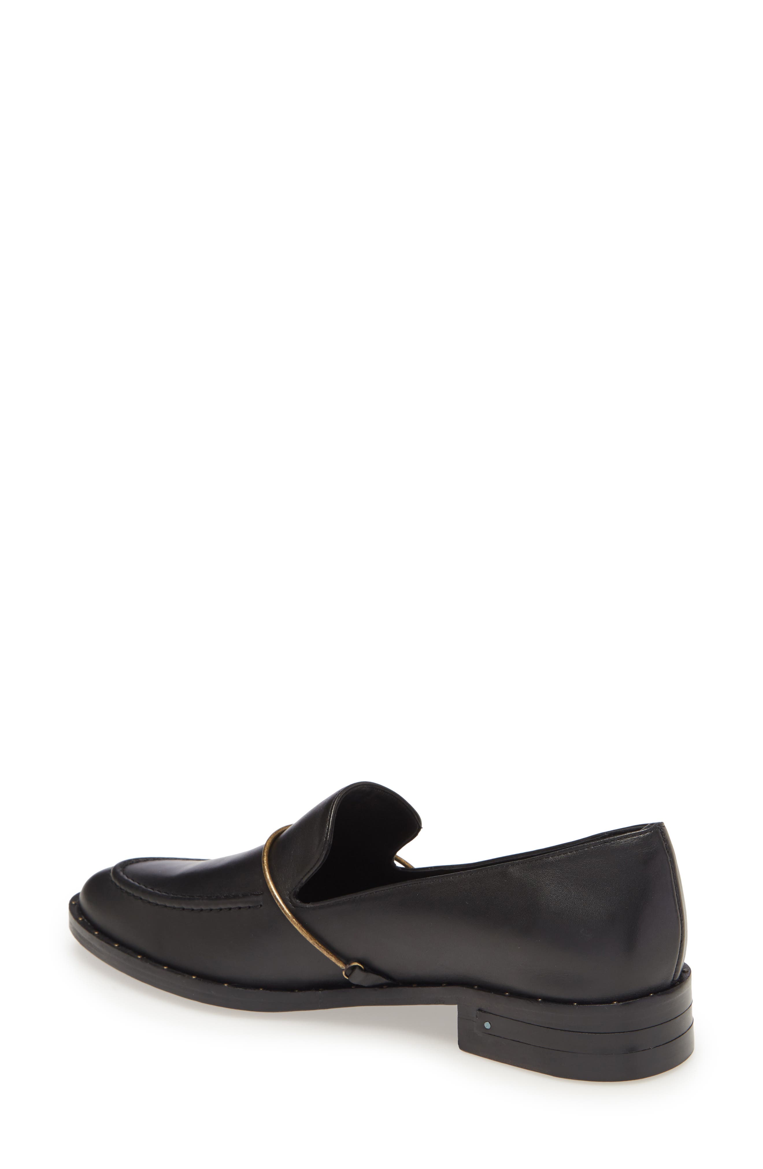 Freda Salvador Almond Toe Loafer, Alternate, color, 