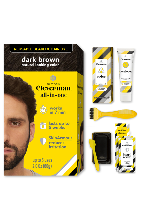 Cleverman Reusable Beard & Hair Dye Kit