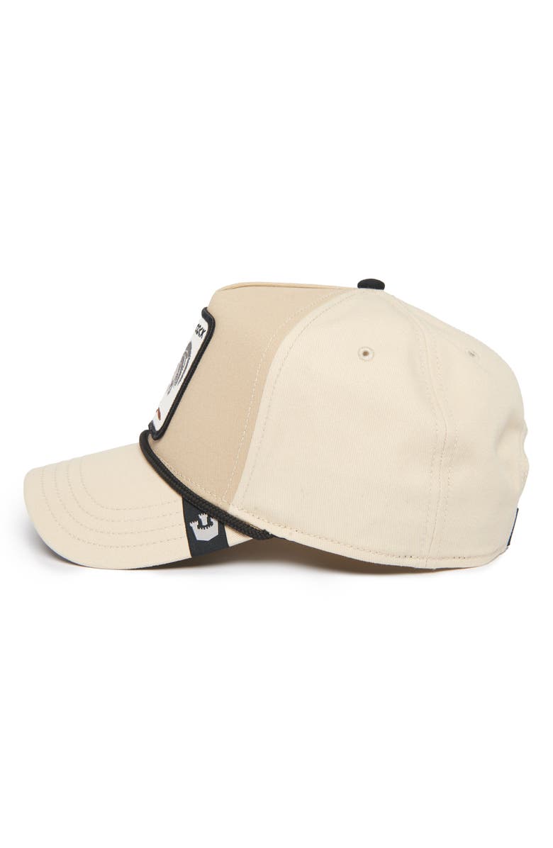 Goorin Bros. Rooster 100 Patch Snapback Hat, Alternate, color, Creme