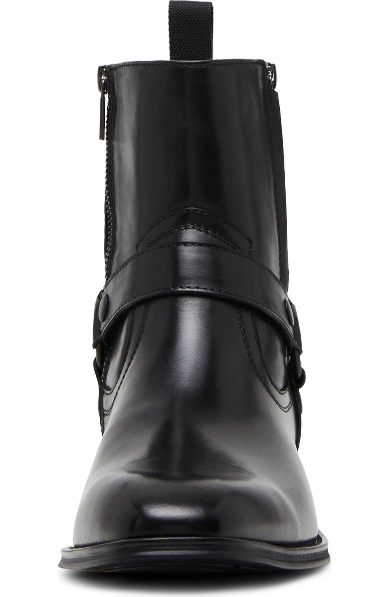 Steve Madden Essen Harness Boot, Alternate, color, Black Leather