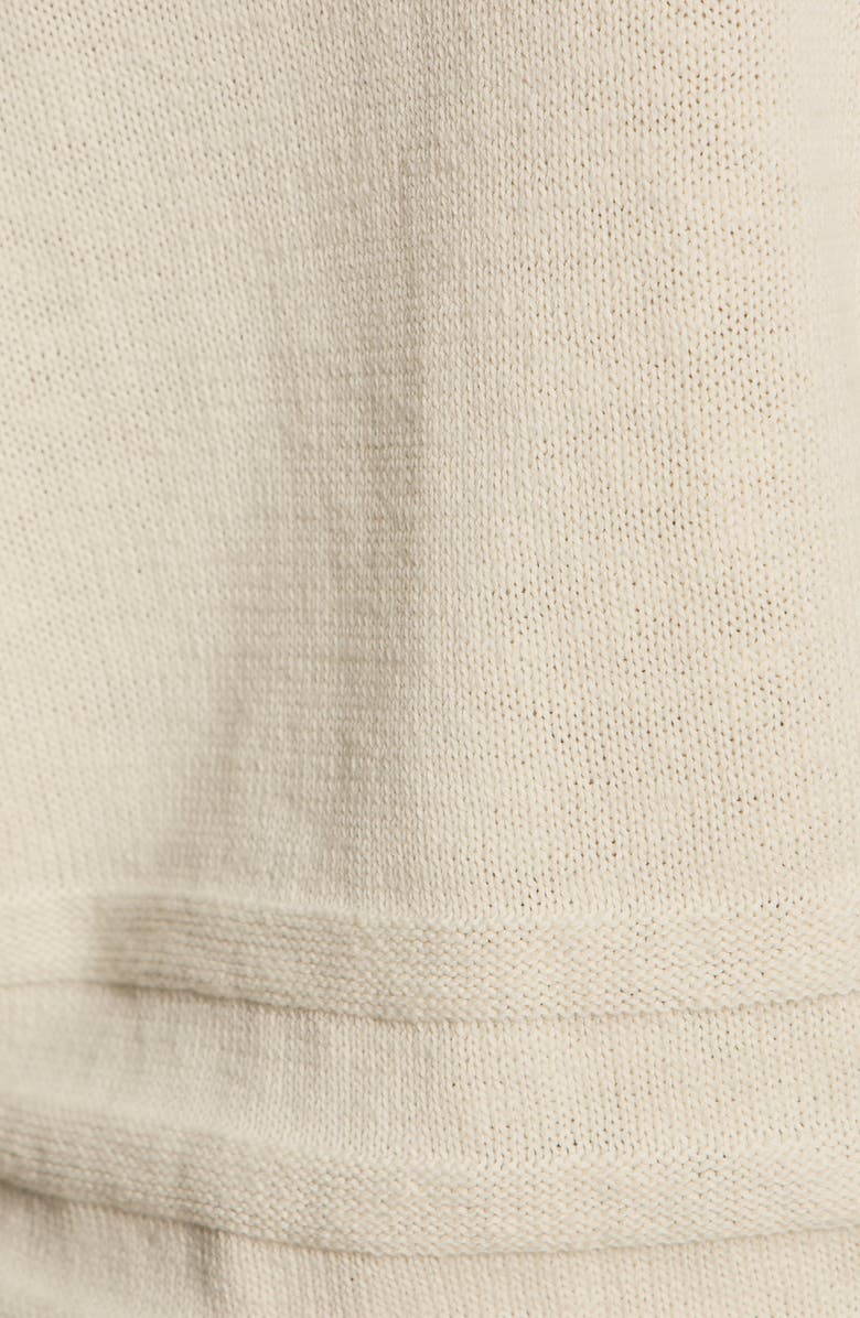 Sanctuary V-Neck Cotton Sweater, Alternate, color, Chalk White