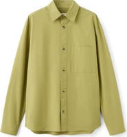 MANGO Relaxed Fit Button-Up Shirt
