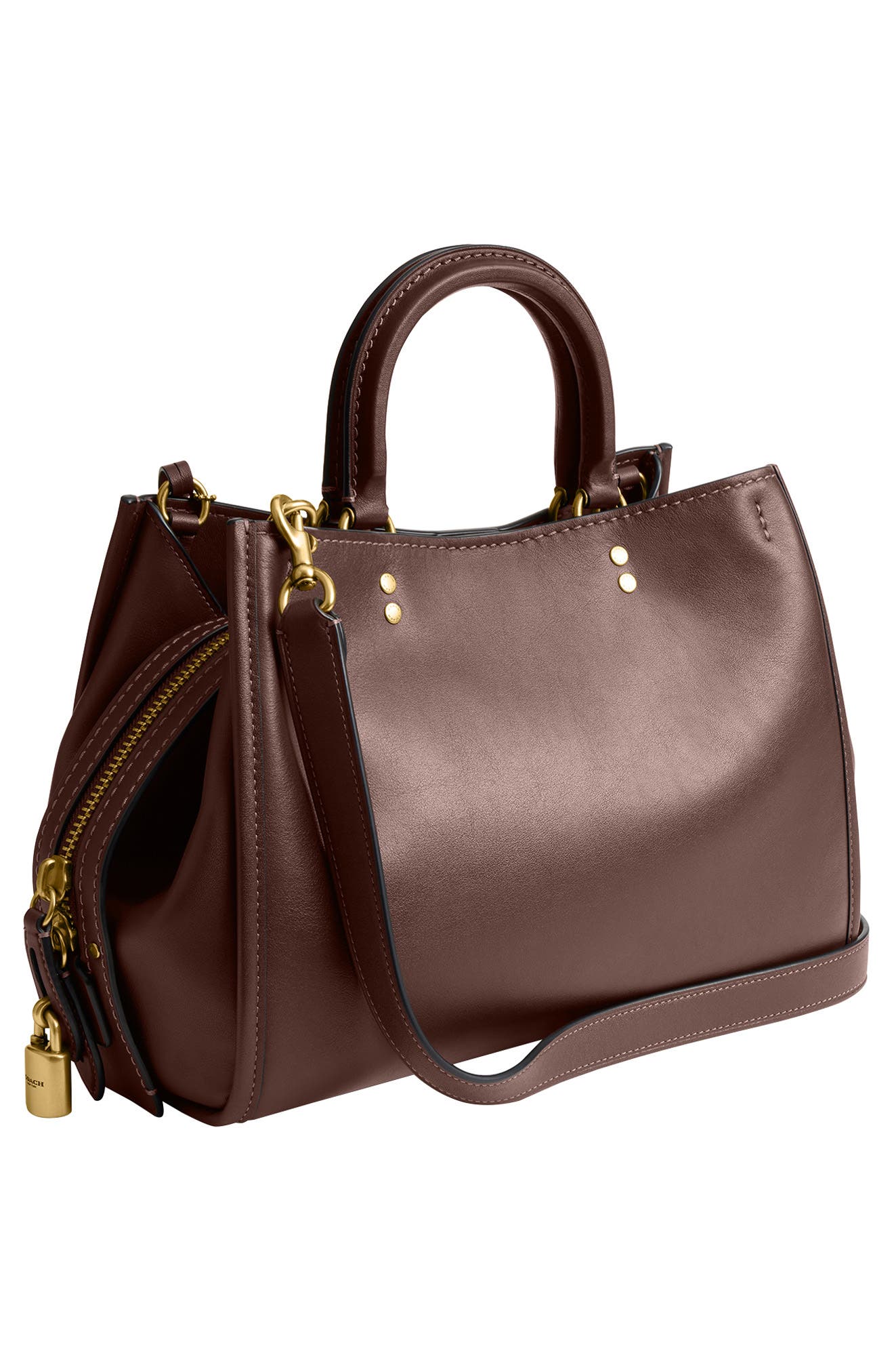 Rogue 31 Leather Bag, Alternate, color, B4/ MAPLE