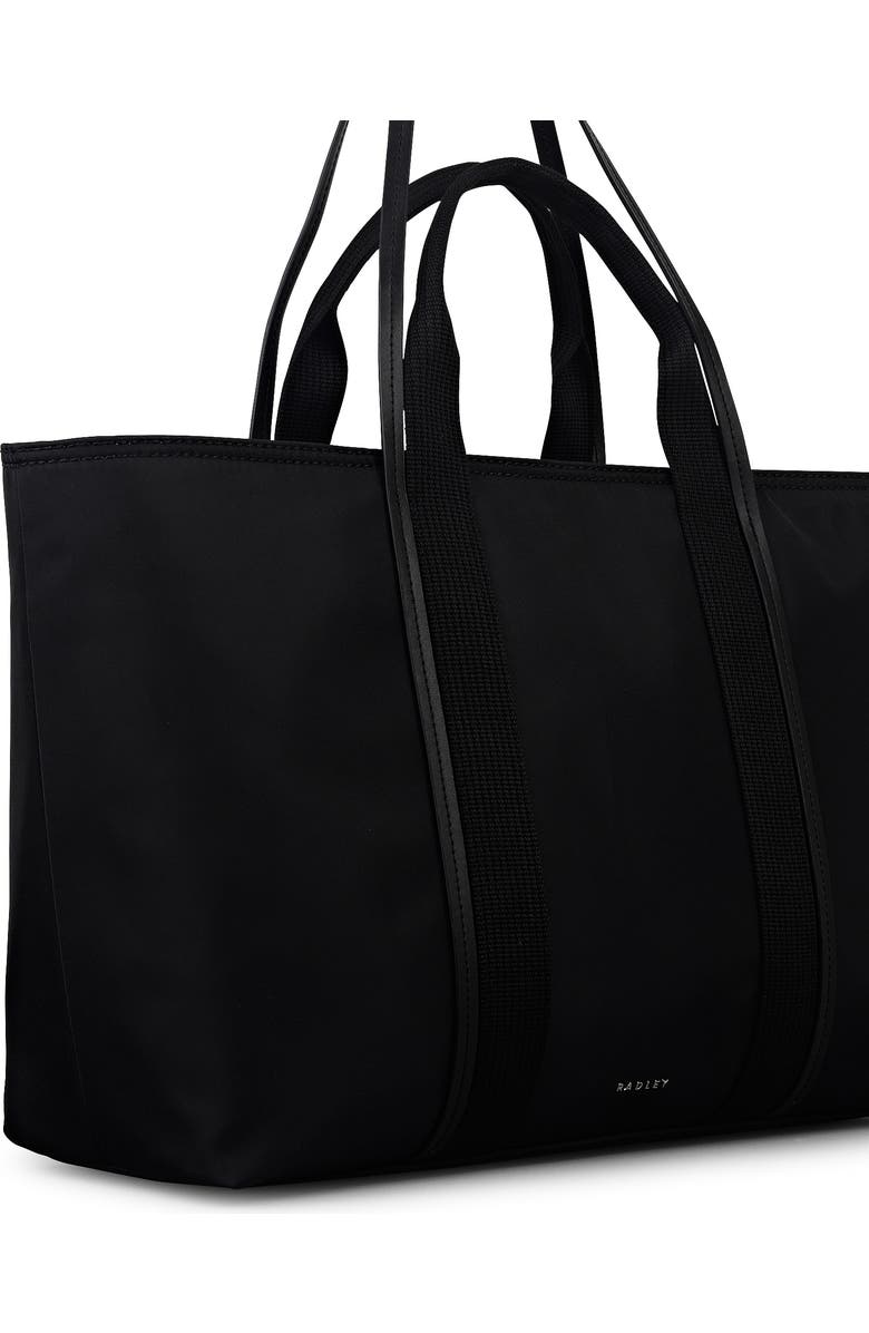 Radley Halley Row Large Ziptop Tote Bag, Alternate, color, Black