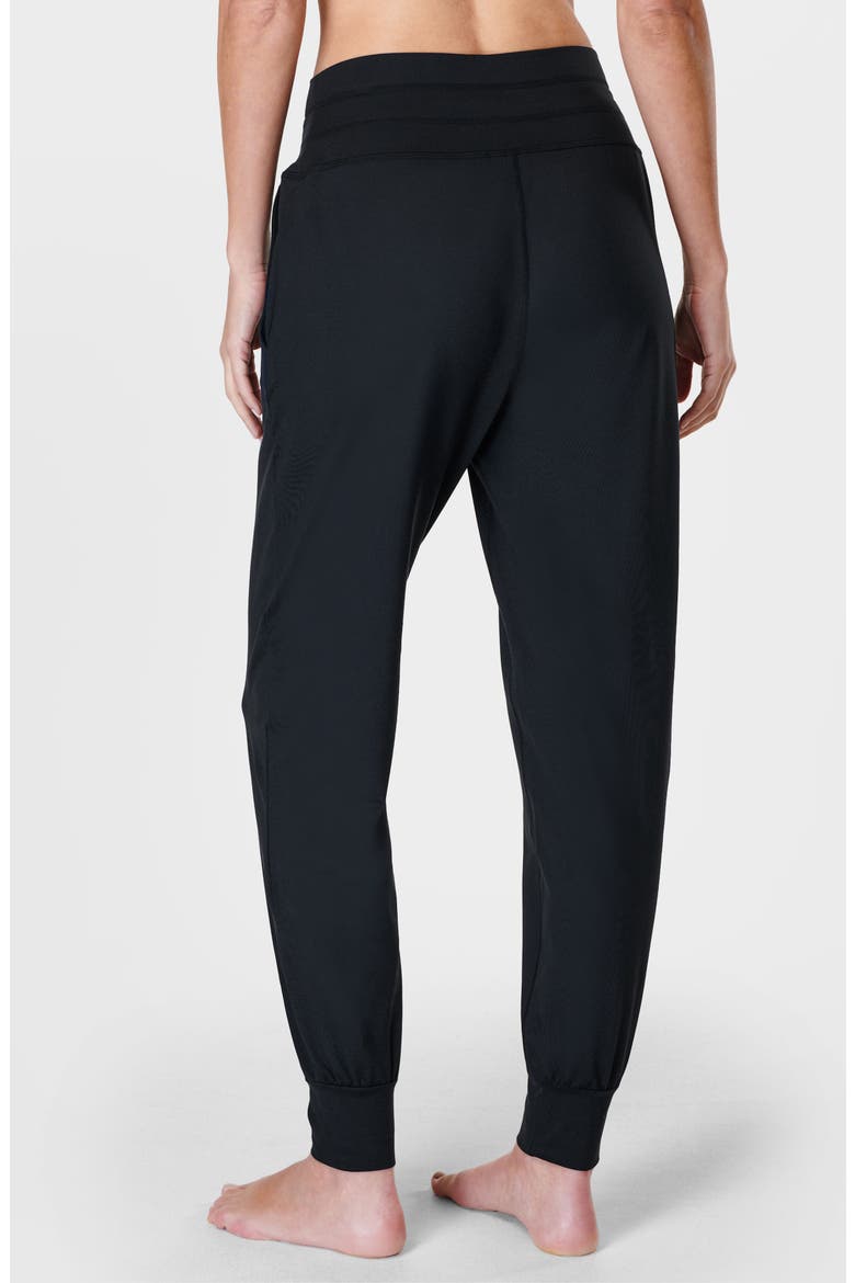 Gaia Pocket Joggers, Alternate, color, BLACK