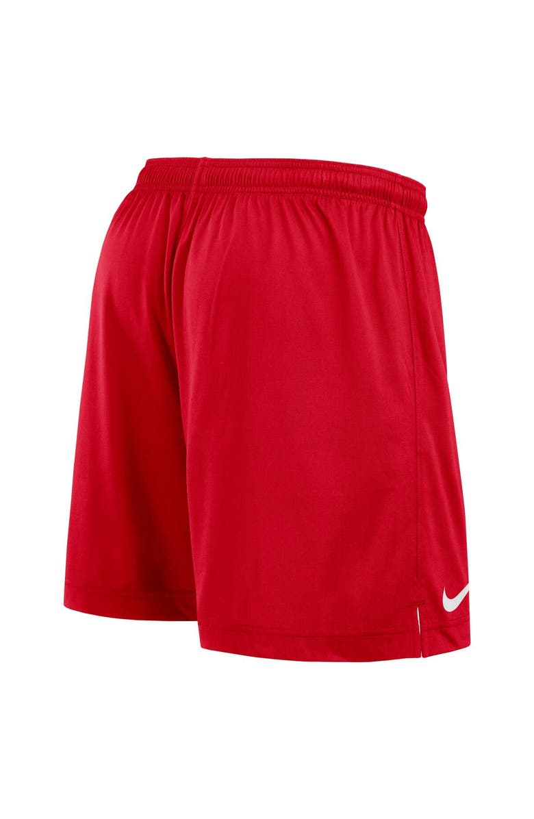 Nike Men's Nike White/Scarlet Ohio State Buckeyes Primetime Reversible Performance Shorts, Alternate, color, White