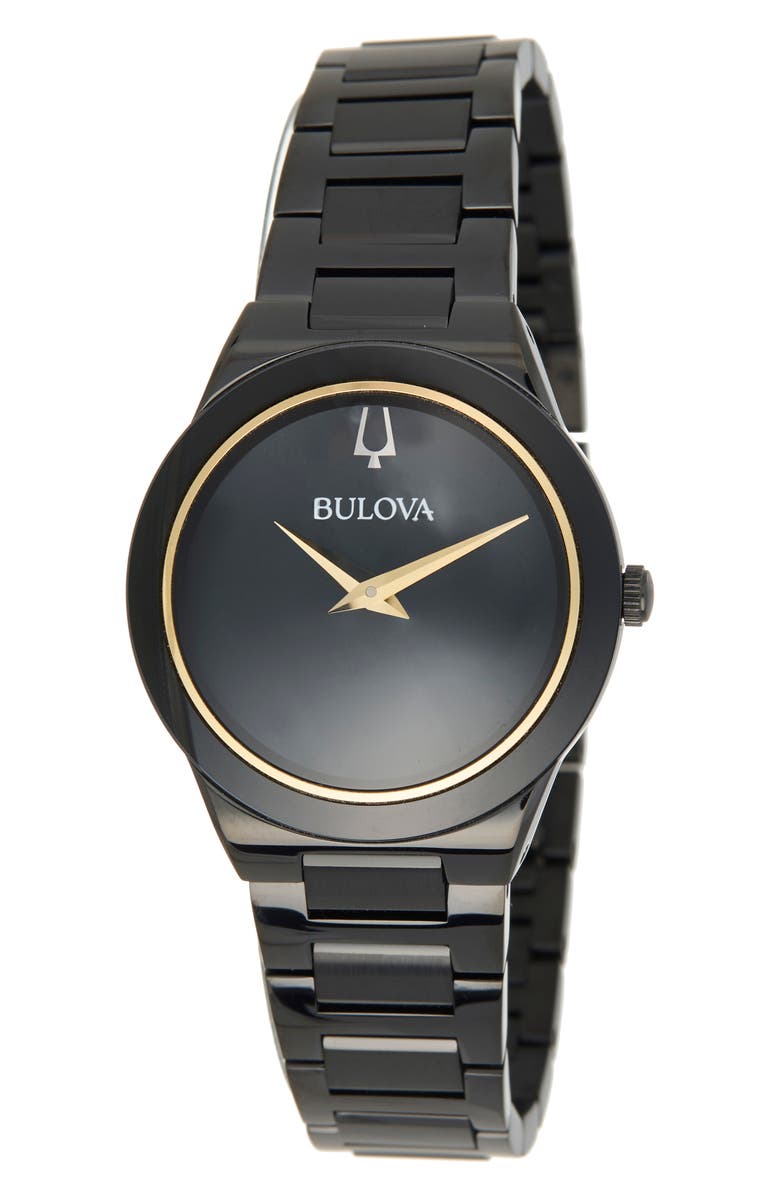 BULOVA Modern Bracelet Watch, 32mm, Main, color, Black