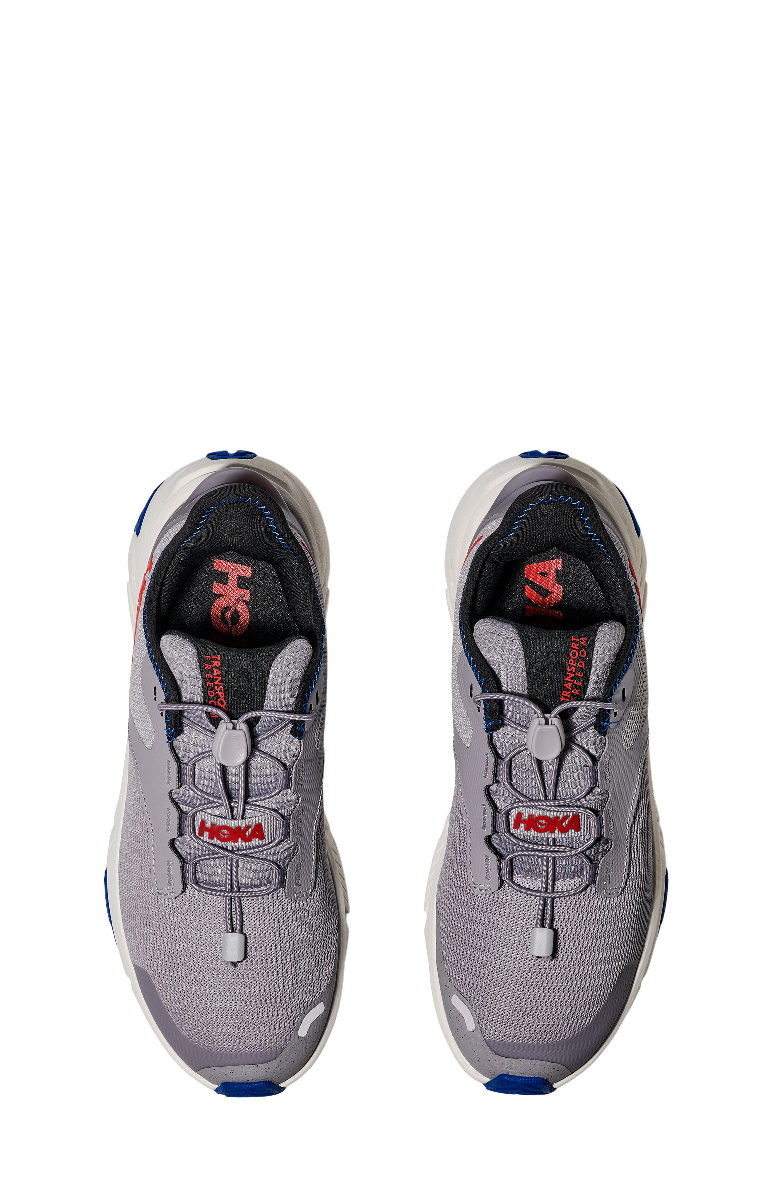 HOKA Kids' Transport Freedom Hiking Sneaker, Alternate, color, Foggy Grey / Frost