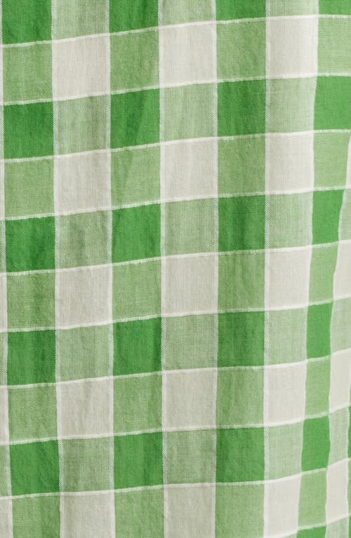 Obey Weldon Check Short Sleeve Cotton Button-up Shirt