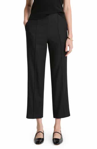 Vince Wool Blend Easy Crop Pants