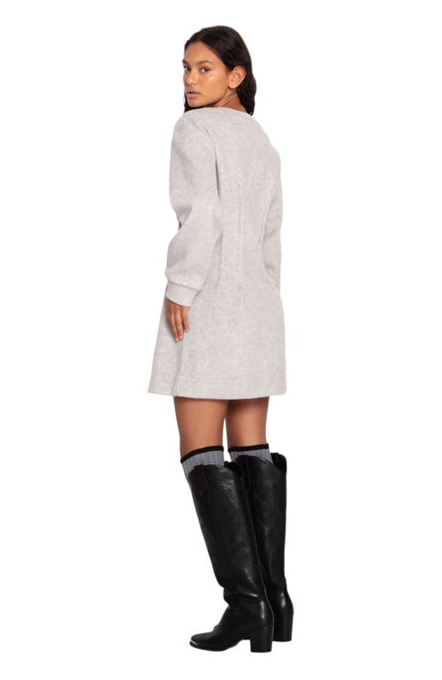Belle & Bloom Power Moves Mini Dress In White