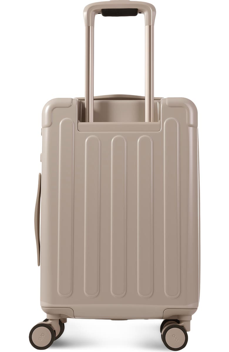 Hedgren Nostos Glossy Spinner Carry-On, Alternate, color, Sahara