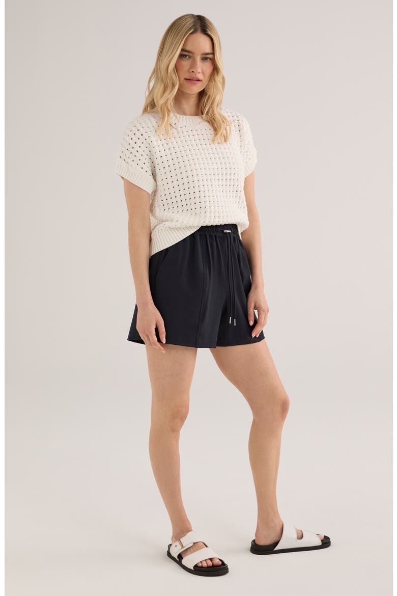 Esmond Drawstring Shorts, Alternate, color, NAVY