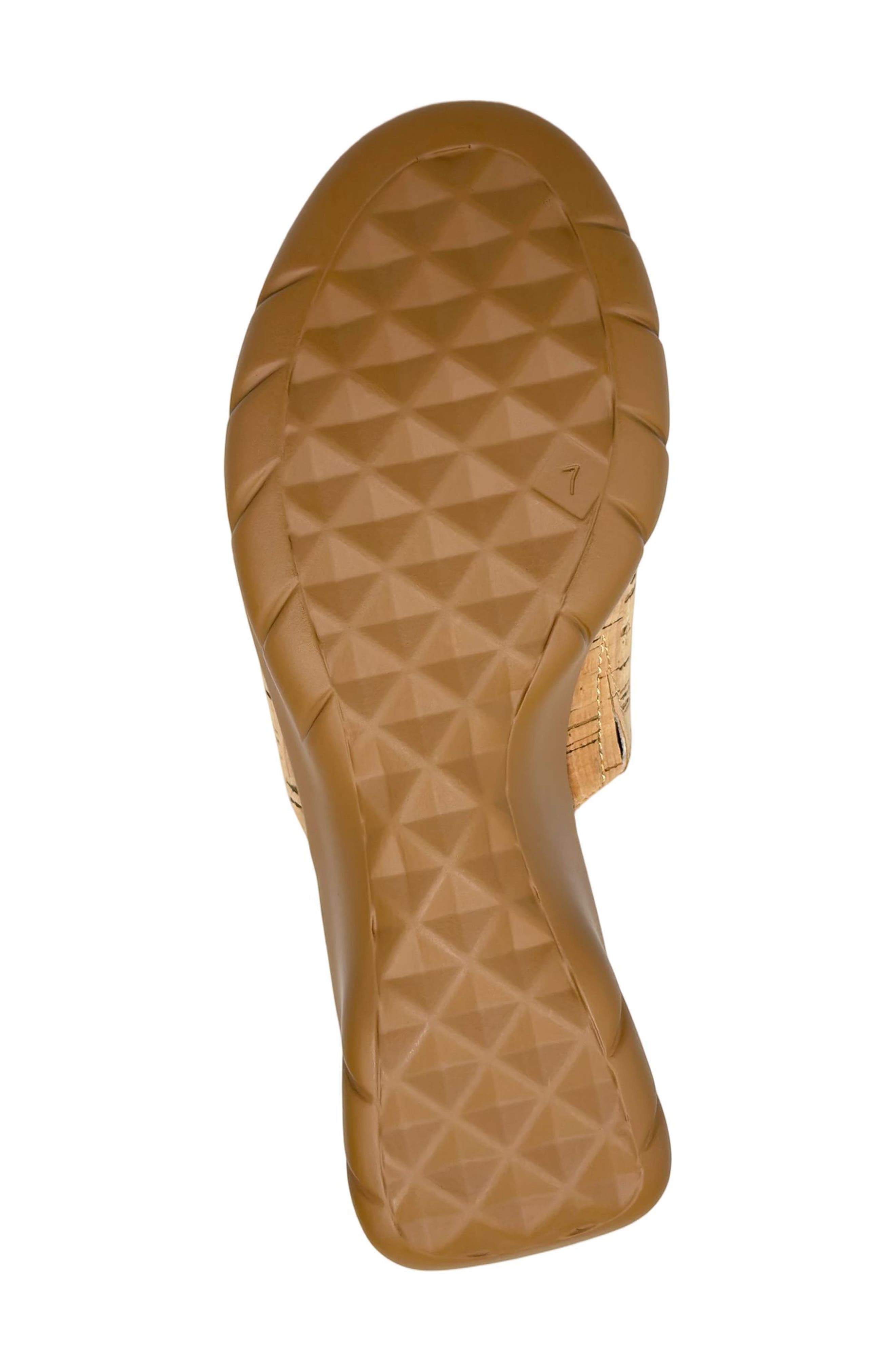 Nora Cork Slide Sandal, Alternate, color, NATURAL CORK
