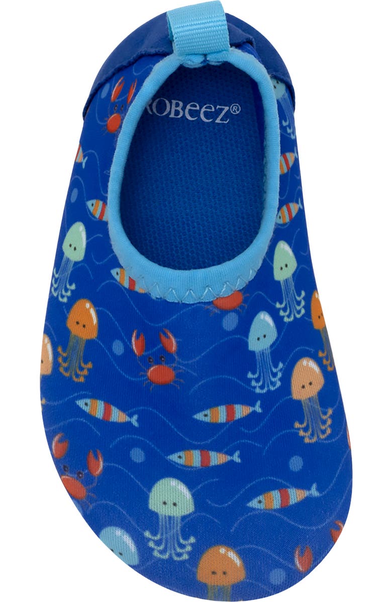 Robeez<sup>®</sup> Kids' Ocean Life Play Slip-On Shoe, Alternate, color, Blue