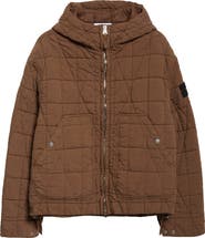 Stone Island Short Cotton & Nylon Parka