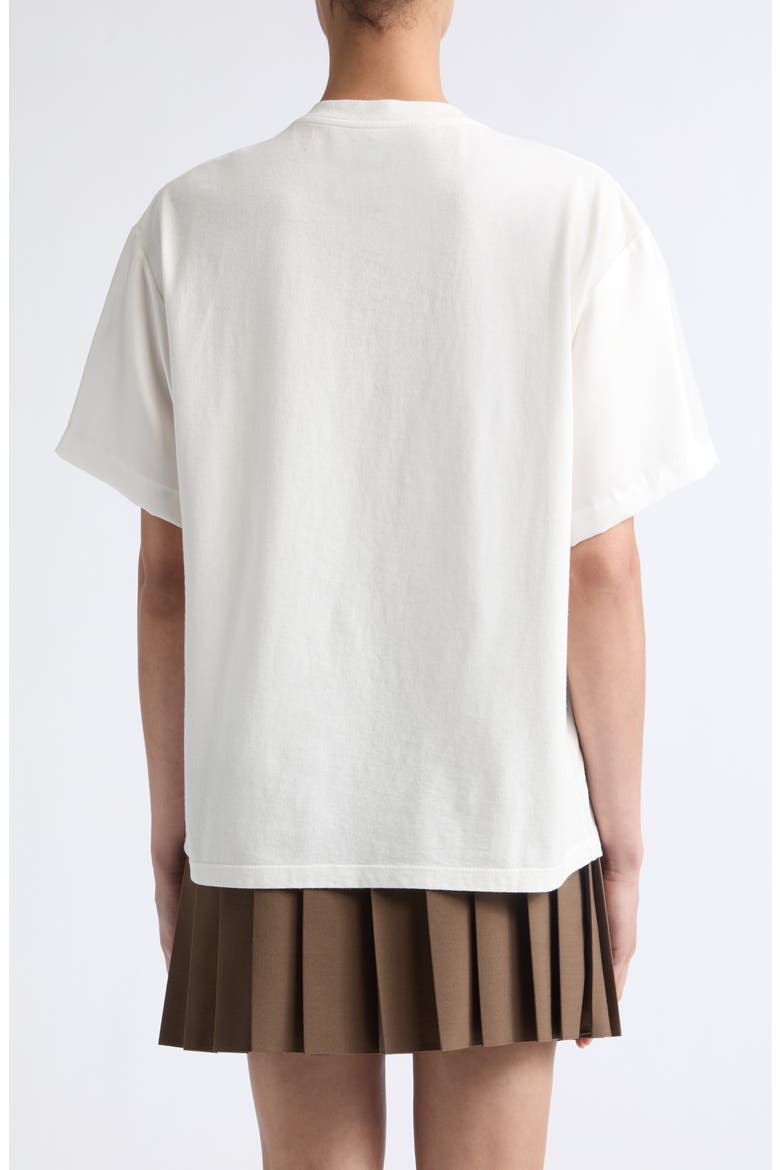 Flower Graphic T-Shirt, Alternate, color, OFF WHITE