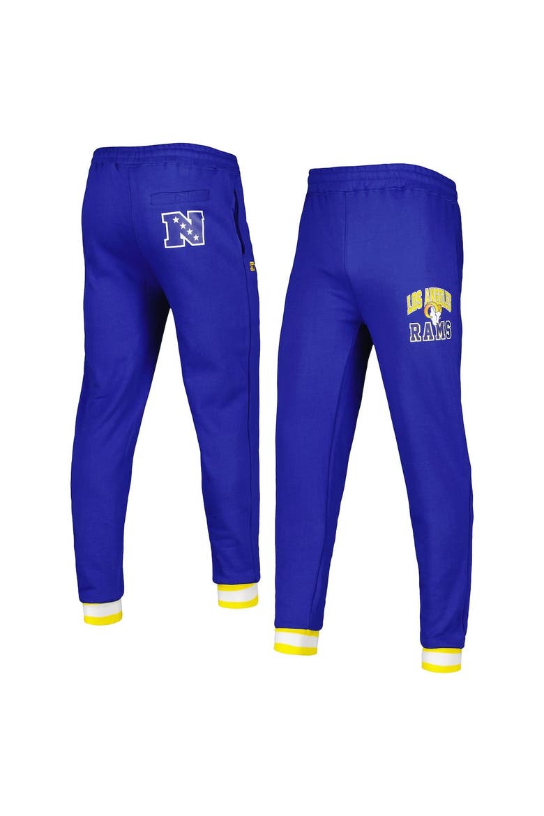Men's Starter Royal Los Angeles Rams Blitz Fleece Jogger Pants, Main, color, Royal