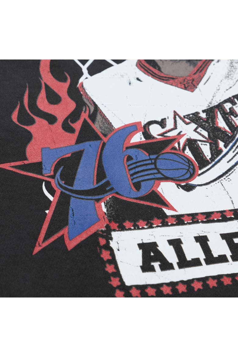 Men's Mitchell & Ness Allen Iverson Black Philadelphia 76ers Best in Class Tank Top, Alternate, color, Black