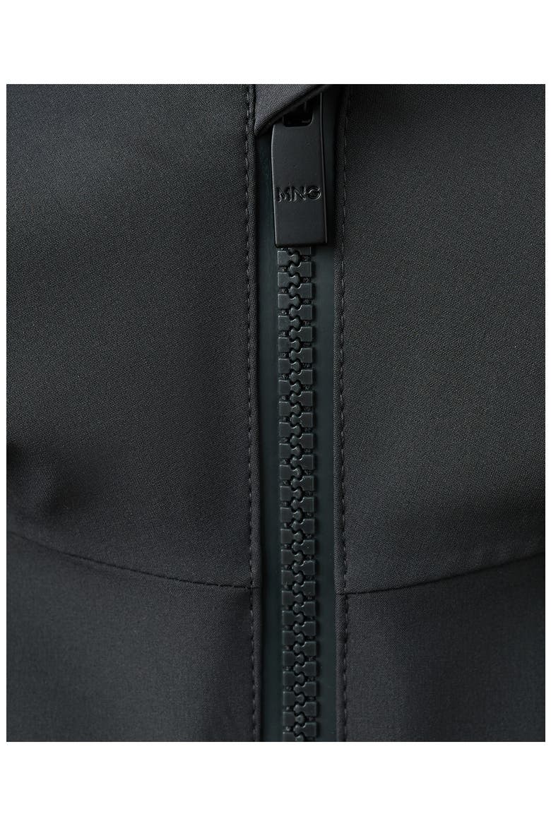 Hooded Water Repellent Parka, Alternate, color, DARK GREY