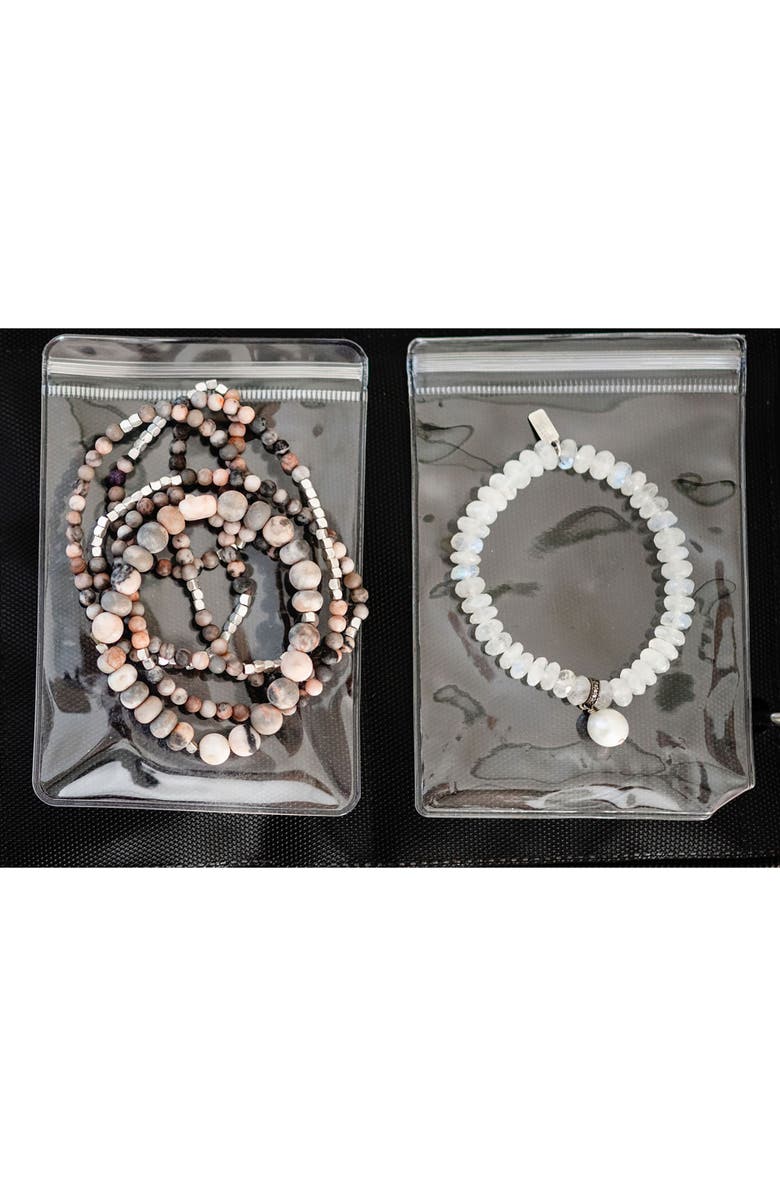 Hibana Jewelry Storage Pouches Large 40 Count, Alternate, color, Clear