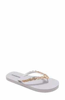 Lion Charm Thong Flip Flop