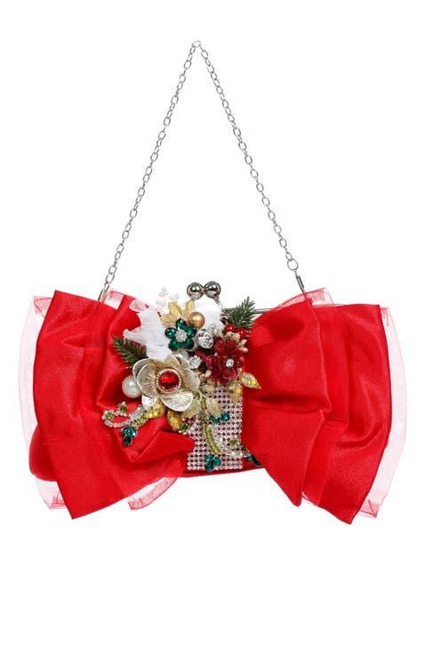 Red bag, Ribbon Shape Ornament