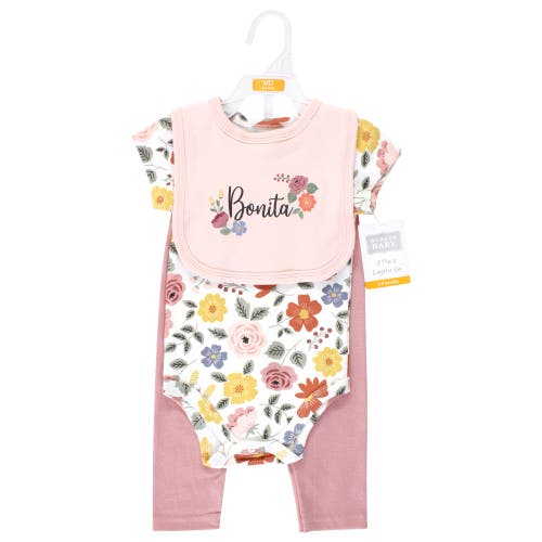 Hudson Baby Soft Cotton Layette Collection In Pink