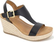 Reaction Kenneth Cole Card Platform Wedge Sandal
