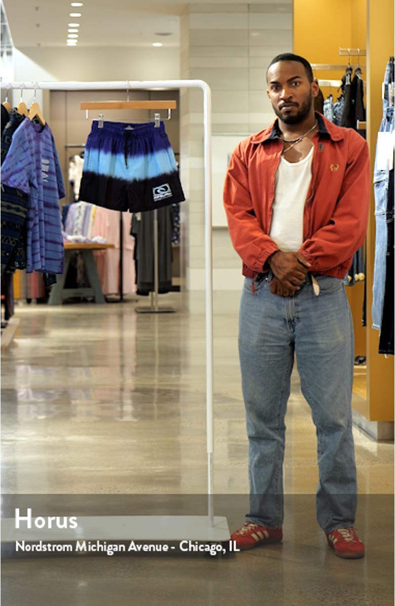 Kids' Evolution Dip Volley Swim Trunks, sales video thumbnail