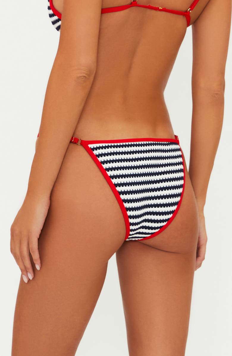 Beach Riot Chloe Bikini Bottoms, Alternate, color, Indigo Mid