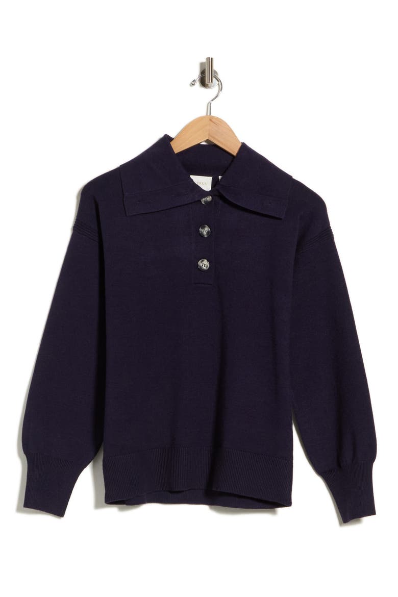 Polo Sweater, Main, color, ECLIPSE