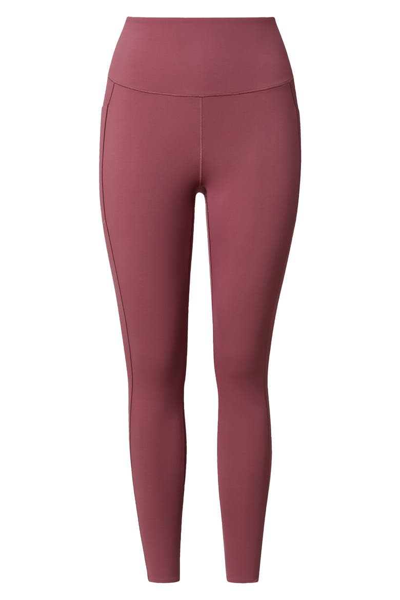 Revive Pockets 7/8 Leggings, Alternate, color, PLUM SHADOW
