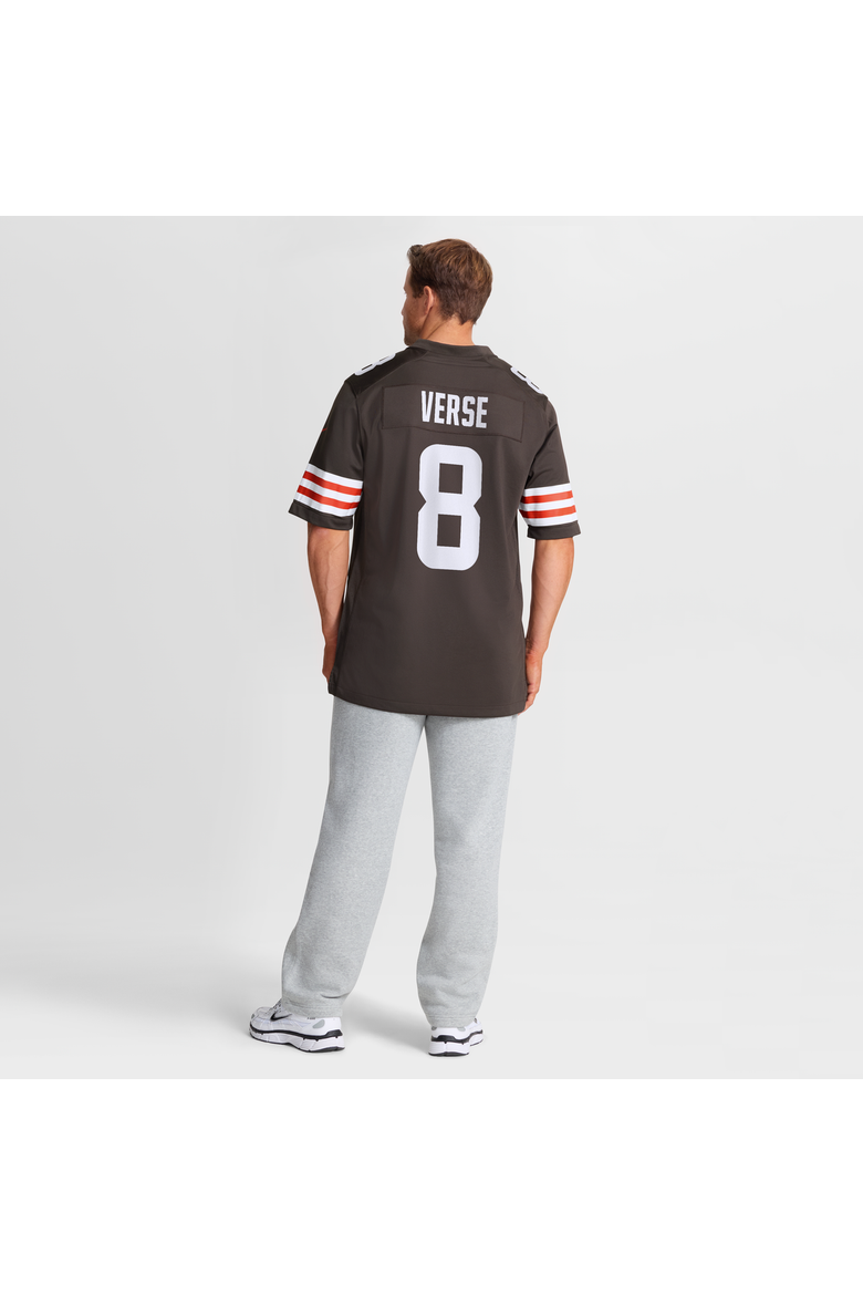 Youth Nike Jared Verse Brown Cleveland Browns Team Game Jersey, Alternate, color, Brown