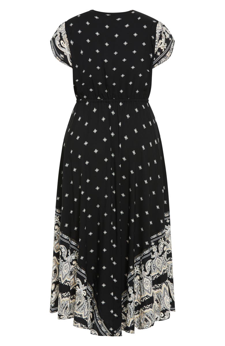 City Chic Sky Maxi Dress, Alternate, color, 