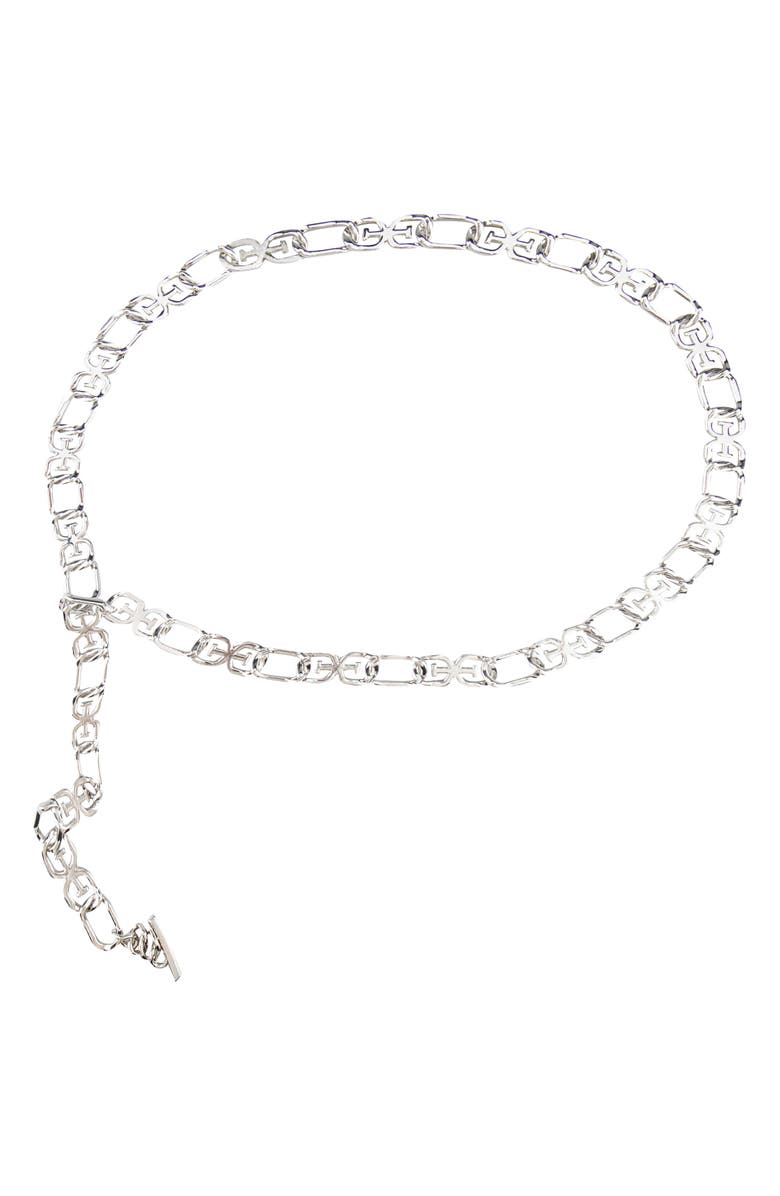 Sam Edelman Logo Chain Link Belt, Alternate, color, 