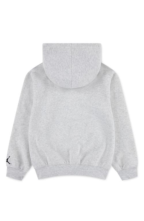 Jordan Kids' Gift Giving Fleece Hoodie In Gray