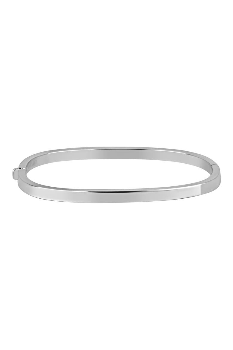 14K Gold Rectangular Bracelet, Main, color, 14K WHITE GOLD