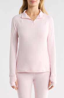 Quarter Zip Long Sleeved Performance Top