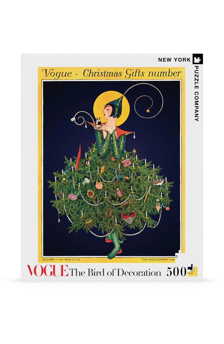 NEW YORK PUZZLE COMPANY The Bird of Decoration 500 Piece Puzzle, Main, color, NO COLOR