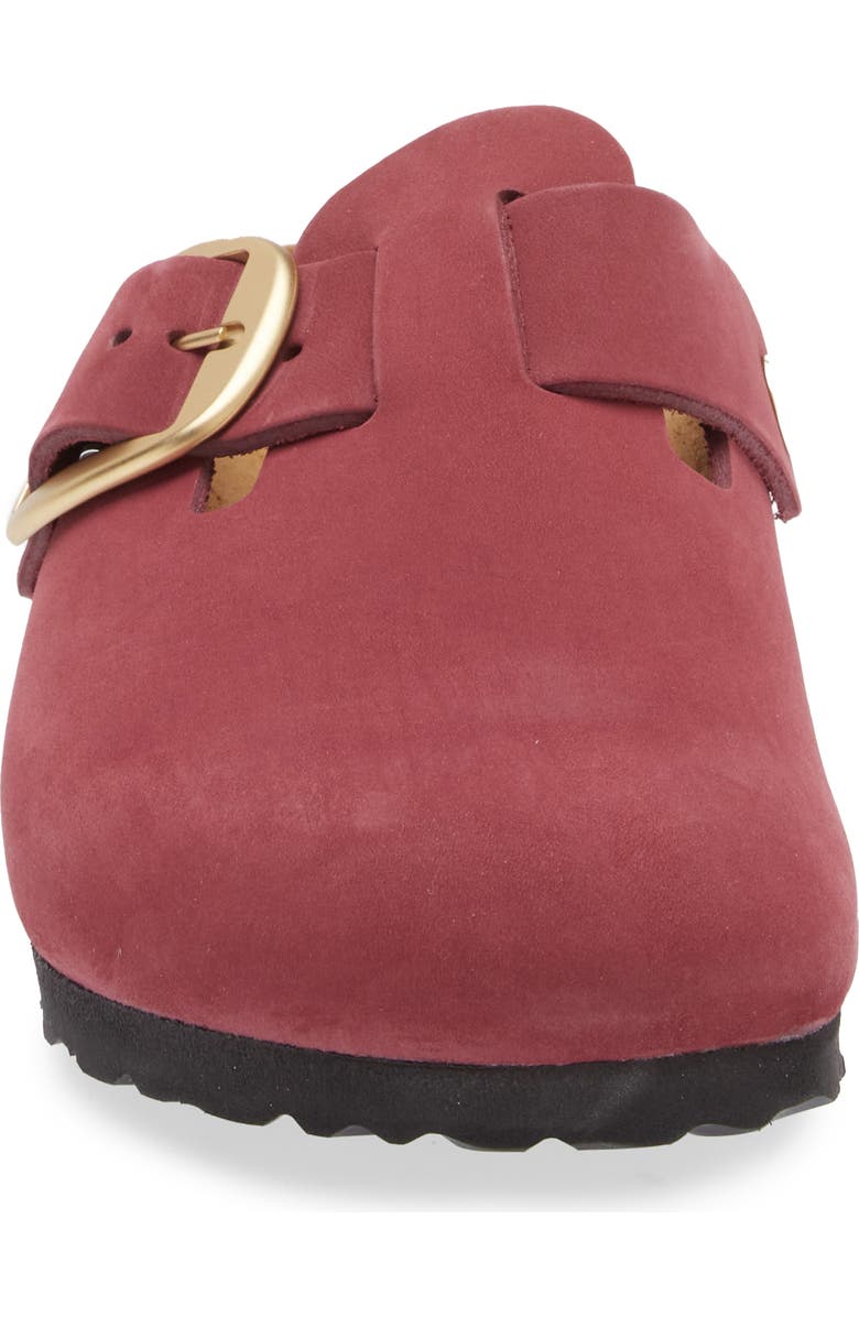 Birkenstock Boston Big Buckle Clog, Alternate, color, Purple