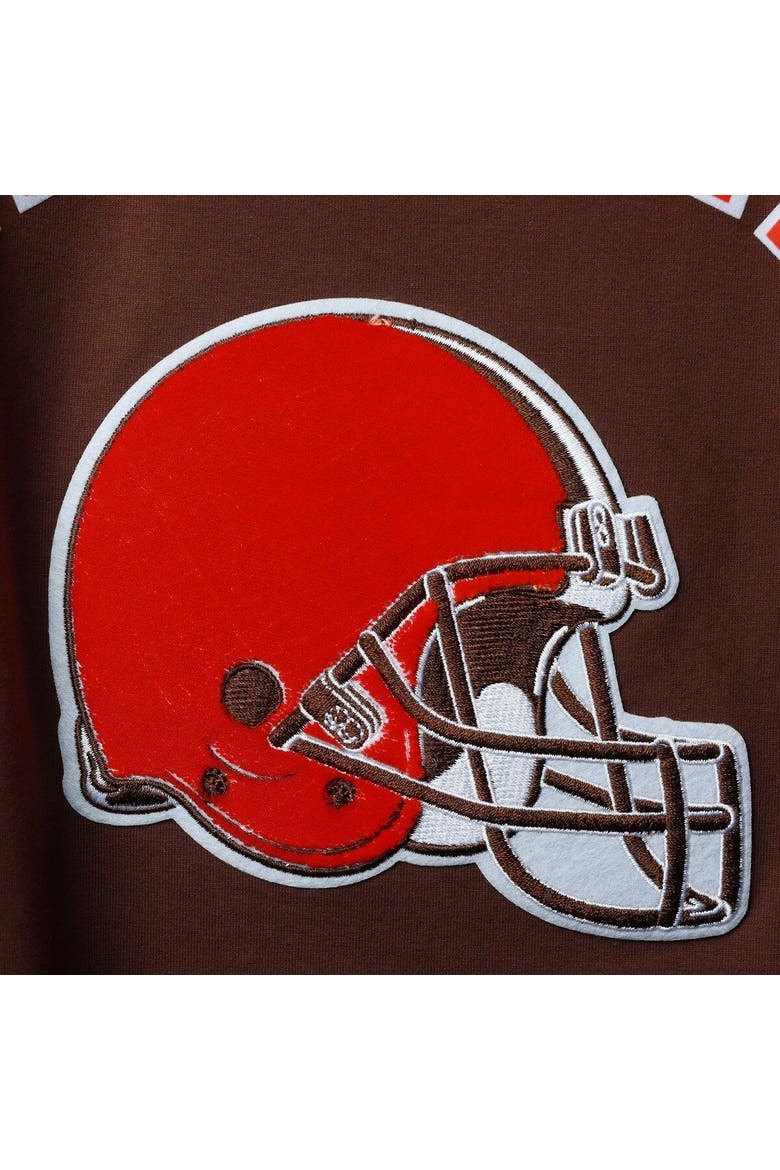 Men's Pro Standard Brown Cleveland Browns Team Classic Bristle Slim-Fit T-Shirt, Alternate, color, Brown