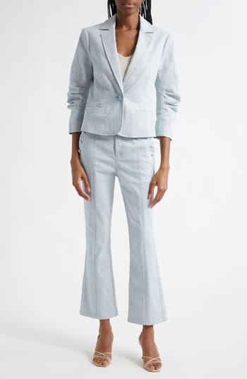Linda Mélange Kick Flare Pants