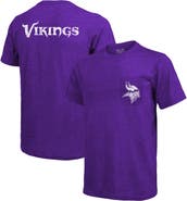 Majestic Threads Minnesota Vikings Majestic Threads Tri-Blend Pocket T-Shirt - Heathered Purple