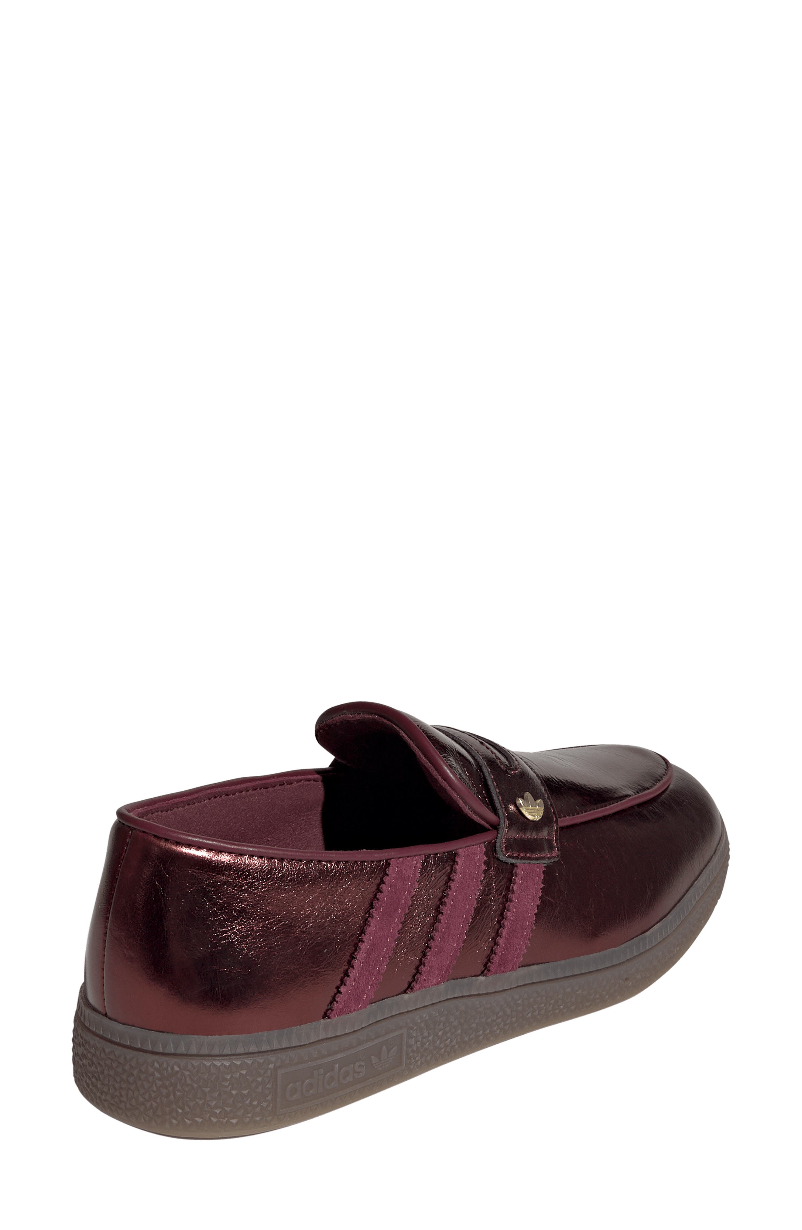 Handball Spezial Loafer, Alternate, color, MAROON/ MAROON/ GOLD MET