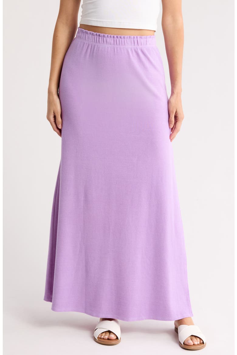 Slit Maxi Skirt, Main, color, LAVENDAR