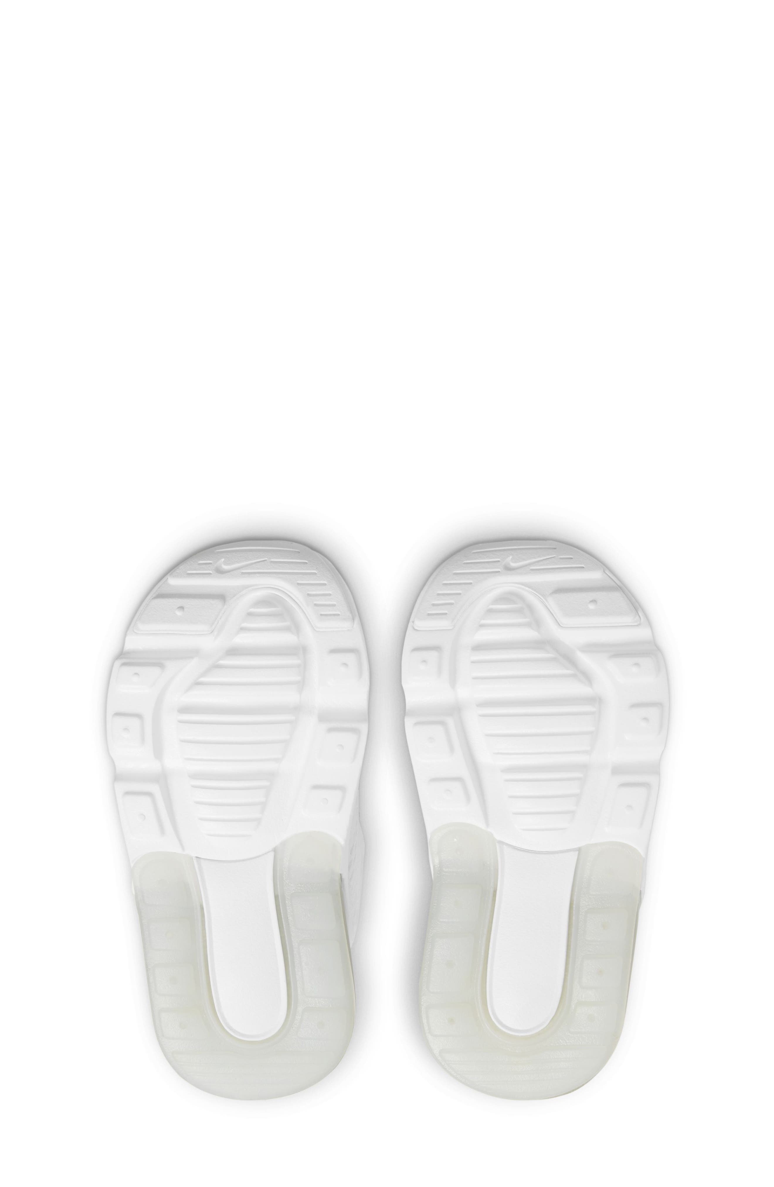 Nike Kids' Air Max 270 Sneaker, Alternate, color, 103 White/White