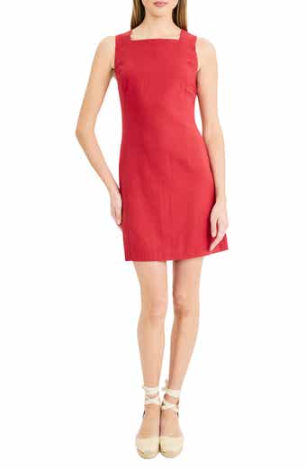 Square Neck Sleeveless Minidress